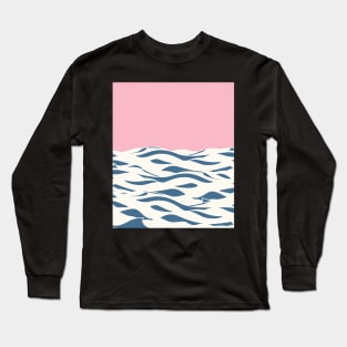 Blue waves Long Sleeve T-Shirt